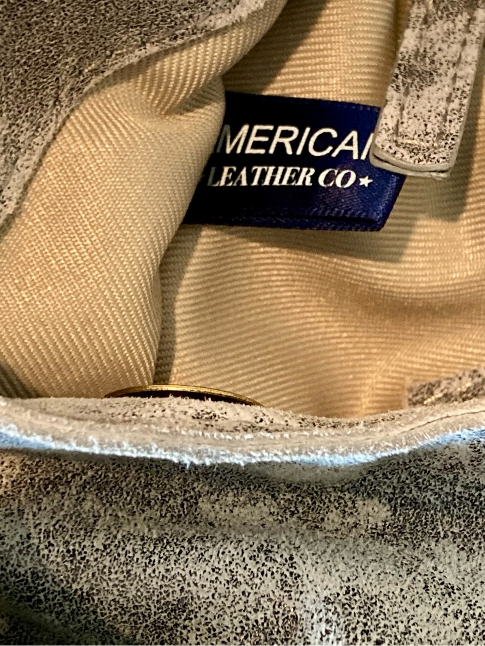 NWT American Leather Company Austin convertible crossbody/shoulder bag - Picture 13 of 14